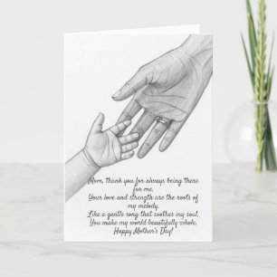 “Mother’s Day Greeting Card – I Love You Mom 