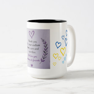 Mother’s Day Heart Pattern Mug