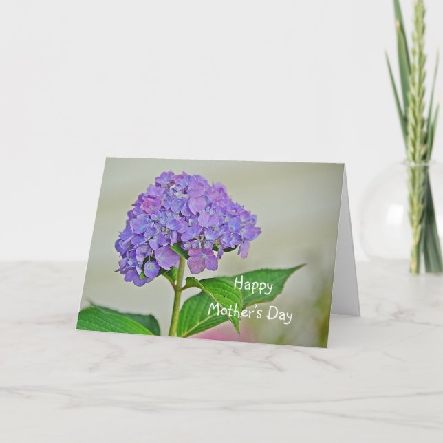 Mother’s Day Hydrangea Card (Front)
