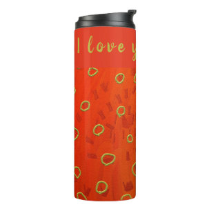 Mother’s Day, Life in Love Personalize Thermal Tumbler