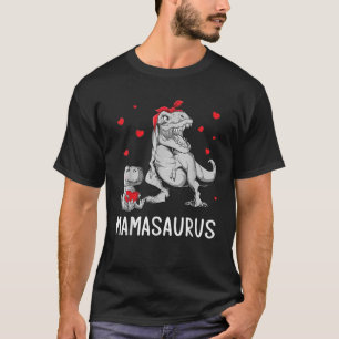 Mother s day Mom Mamasaurus Dinosaur Mama T Rex Sa T-Shirt