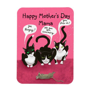 Mother’s Day personalize funny from the Cats Car Magnet