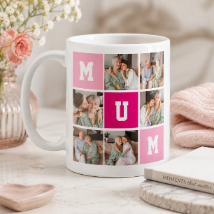 Mother’s Day Personalized Photo Collage Mug