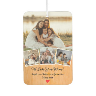 Mother’s Day Personalized Photo Keepsake For Mom Air Freshener