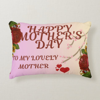 Mother’s Day Pillow Accent Cushion Gift for Mom”