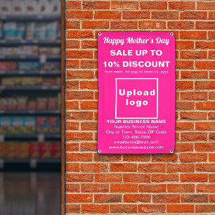 Mother’s Day Sale Business Pink 2.5’ x 4’ Banner