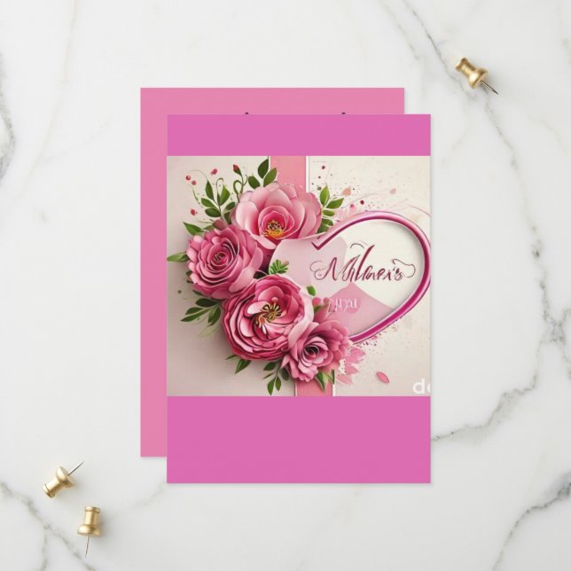  mother`s day stay together  save the date (Front/Back In Situ)