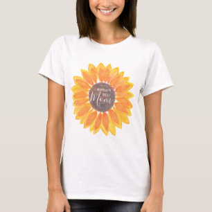 Mother’s Day Sunflower World's Best Mom T-Shirt