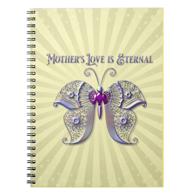 Mother’s Love Is Eternal Notebook (Front)