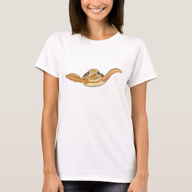 Mother Sea Turtle T-shirt (Front)