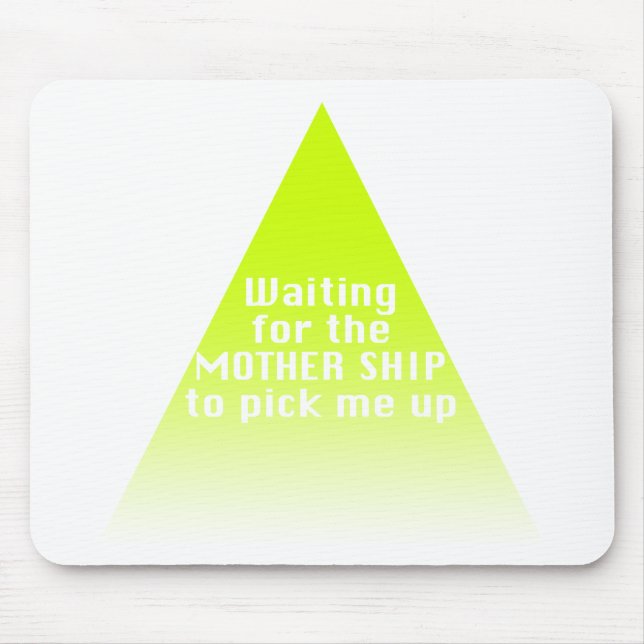 Mother Ship Mouse Pad (Front)