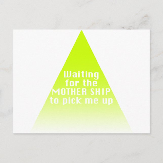 Mother Ship Postcard (Front)