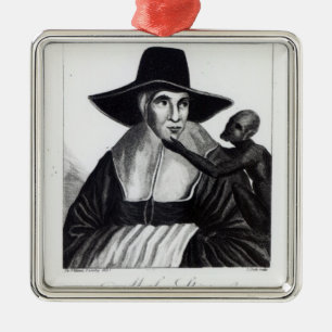 Mother Shipton, engraved by John Scott, 1804 Metal Ornament