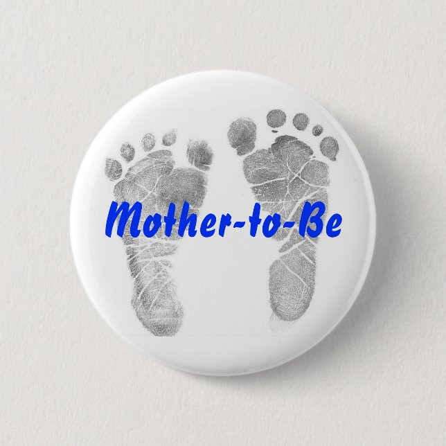 Mother-to-Be 2 Inch Round Button (Front)