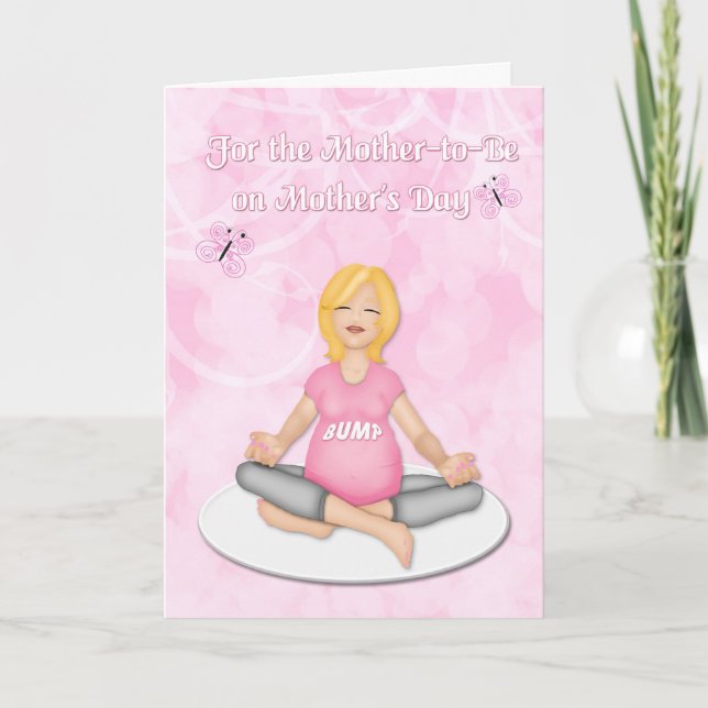 Mother-to-Be Mother's Day Card (Front)