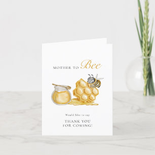 Mother to bee modern books for baby Enclosure Card