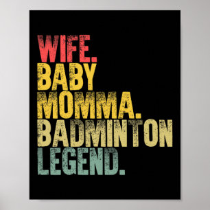 Mother Women Funny Shirt Wife Poster