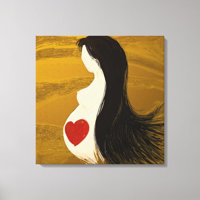 Mother, wrapped canvas (Front)