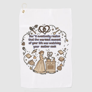 Motherhood Golf Towel