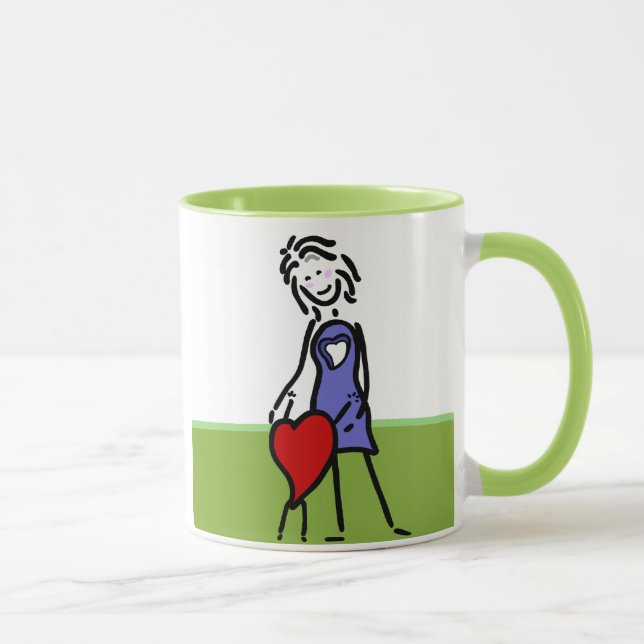 Motherhood. Mug (Right)