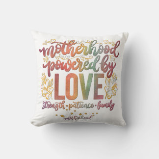 Motherhood Throw Pillow