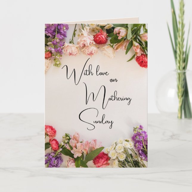 Mothering Sunday Card (Front)
