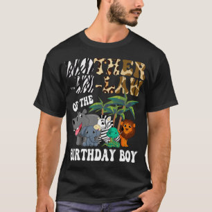 MotherInLaw of the Birthday Boy Zoo Safari Celebra T-Shirt
