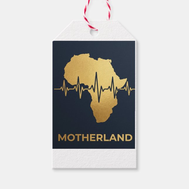 motherland certified  gift tags (Front)