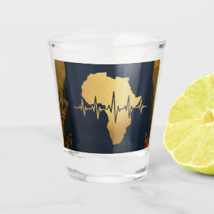 motherland certified  shot glass