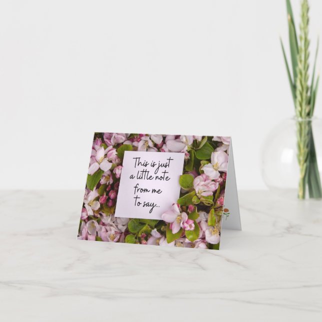 Motherless Mother's Day Card - Quick. Note (Front)