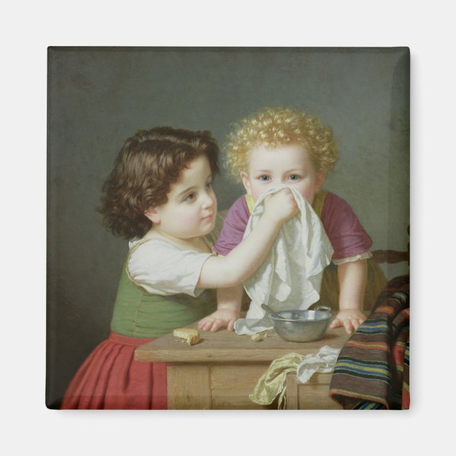 Motherly Instinct, 1872 Magnet (Front)