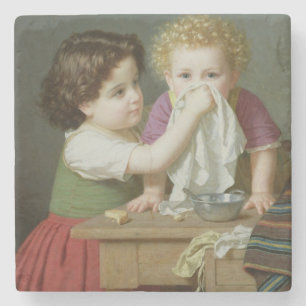 Motherly Instinct, 1872 Stone Coaster