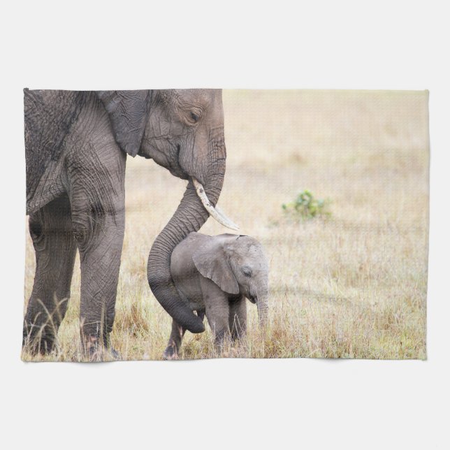 Motherly love kitchen towel (Horizontal)