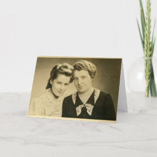 Mothers and Daughters Card