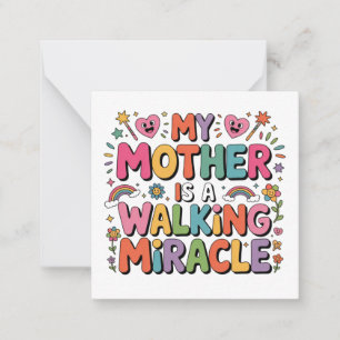 Mothers Are Angels Who Lift Us When Our Wings Card