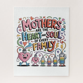 Mothers Are The Heart And Soul Of Every Family Jigsaw Puzzle