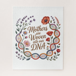 Mothers Are Woven Into Our DNA Jigsaw Puzzle