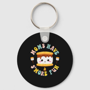 Mothers Camng Kawaii Smores Moms Have S'more Fun C Keychain