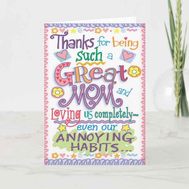 Mothers Cards (Front)