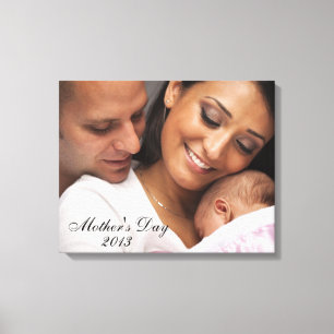 Mother's Day 2013 Family Portrait Canvas Print