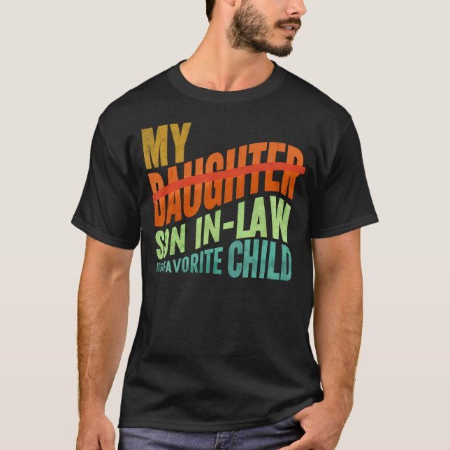 Mother'S Day 2025 Shirts My Son In Law Is My Favor (Front)