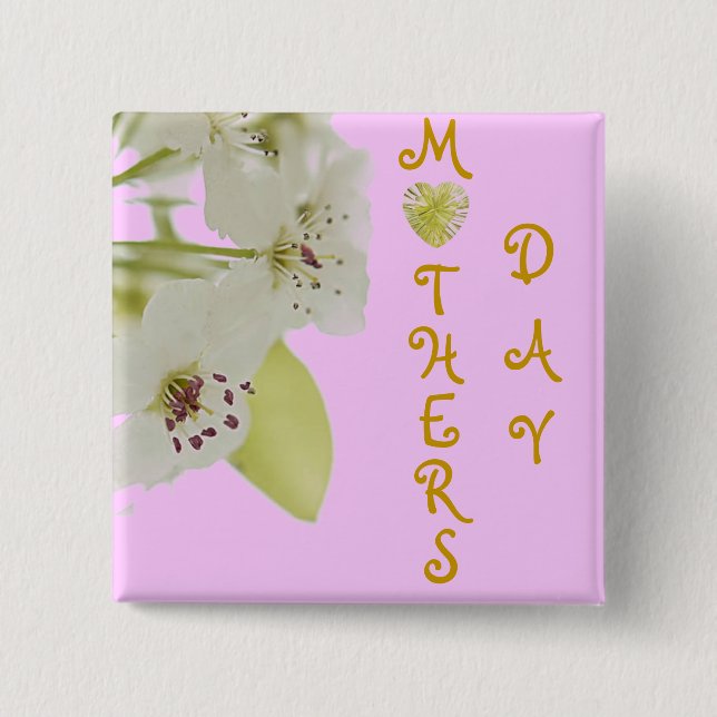 MOTHERS DAY 2 INCH SQUARE BUTTON (Front)