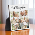 Mother's Day 6 Photo Collage Best Mommy Ever  Plaque<br><div class="desc">Honour the most important woman in your life with this Best Mommy Ever Mothers Day photo collage plaque. Designed with six customizable photo slots, it is the perfect way to showcase your favourite memories and celebrate everything she does. Whether it is for Mothers Day, her birthday, or a heartfelt surprise,...</div>