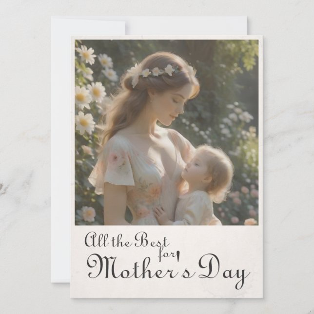 Mother's Day – A Tender Garden Embrace (Front)