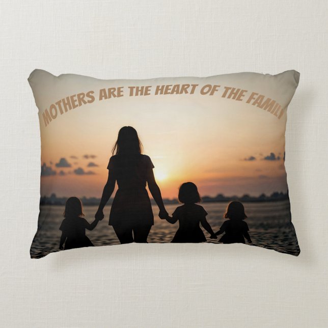 Mother's Day Accent Pillow (Front)