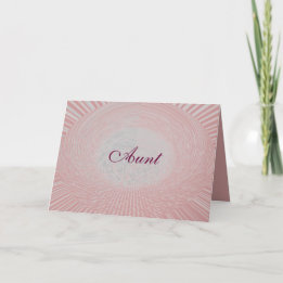 Mother's Day Aunt Card by Janz