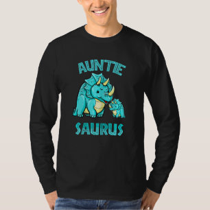 Mother's Day Auntiesaurus Rex Dinosaur Auntie Saur T-Shirt