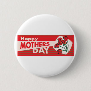 Mothers Day Banner 2 Inch Round Button