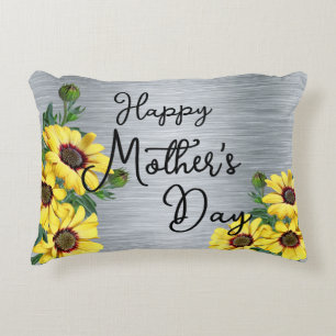 Mother's day Banner Accent Pillow