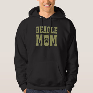 Mothers Day Beagle Mom Hoodie